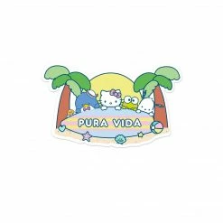 Pura Vida (Creative Genius) Pura Vida X Hello Kitty And Friends Surfboard Sticker