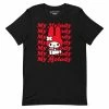 Printful My Melody Red Logo T-Shirt Black