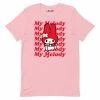 Printful My Melody Red Logo T-Shirt Pink