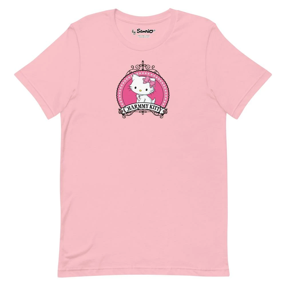 Printful Charmmykitty Fancy Logo T-Shirt Characters 3 Printful Charmmykitty Fancy Logo T-Shirt Characters