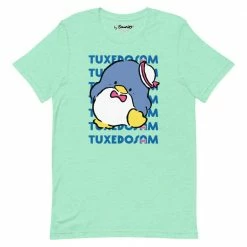 Printful Characters Tuxedosam Watashi Wa T-Shirt Mint