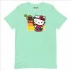 Printful Hello Kitty Tennis T-Shirt Characters